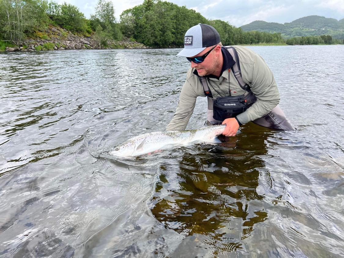 Fiskerejse - Premierefiskeri i Orkla - uge 23 - Bruhølen og Steinshølen