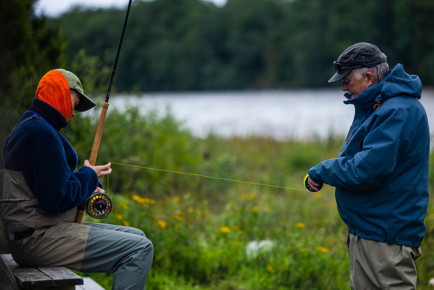 Fishing trip - Orkla - week 34 - Ljøkel, Ekli and Polset - 3 available rods