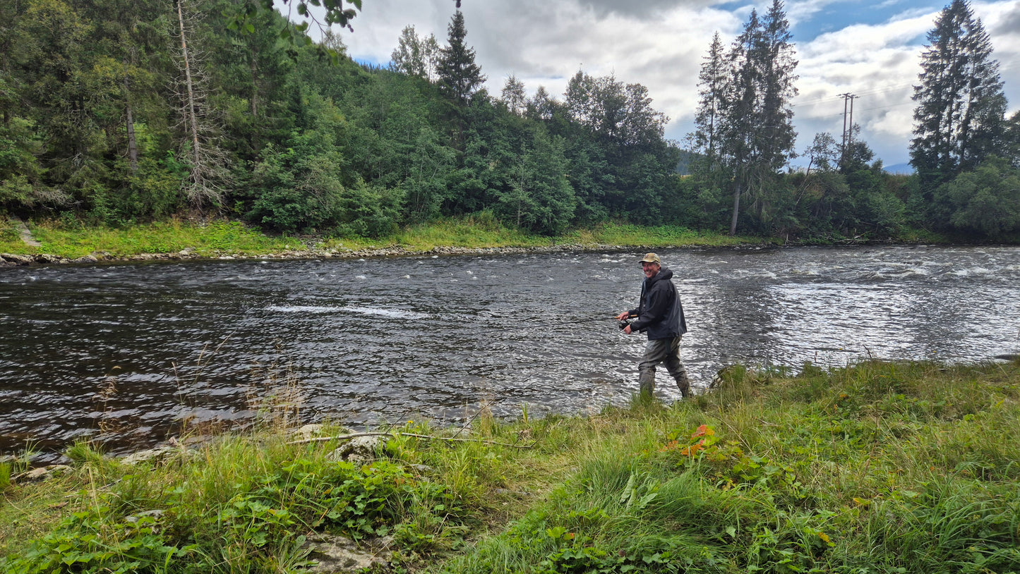 Fishing trip - Orkla - week 35 - Øverøyen, Vella Snoen & Unnteigen