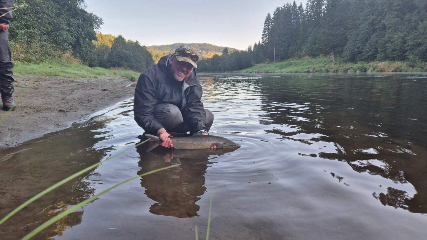Fishing trip - Orkla - week 35 - Øverøyen, Vella Snoen & Unnteigen